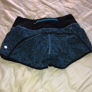 Lulu Lemon Speed Shorts